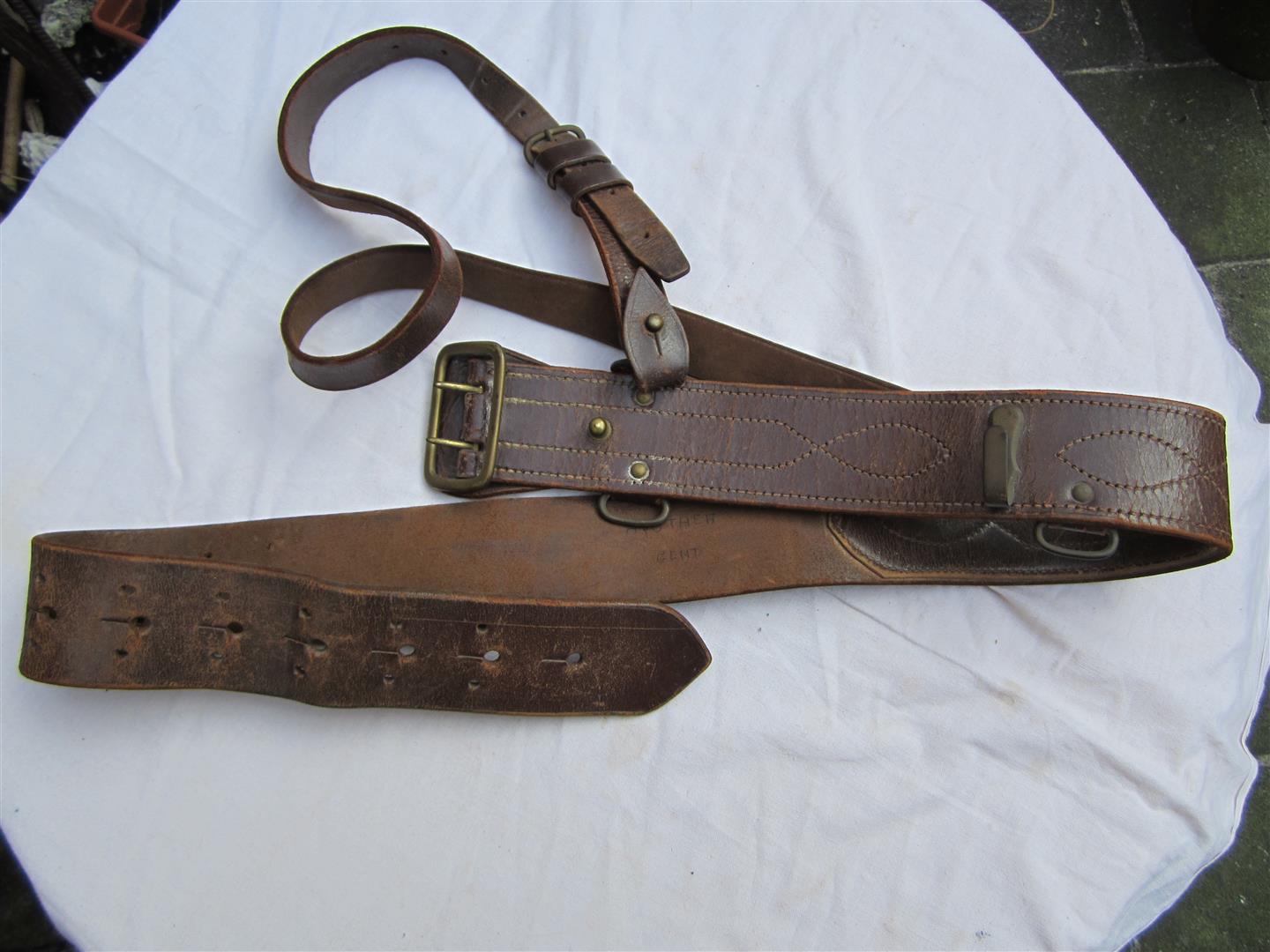 WW2 British Officer's Sam Browne Belt